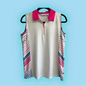 Lady Hagen Sleeveless Golf shirt size Medium